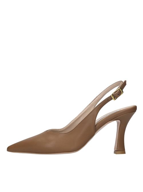 Décolléte slingback in pelle VICTORIA CHRIS | 1163 LIZ FILMARRONE
